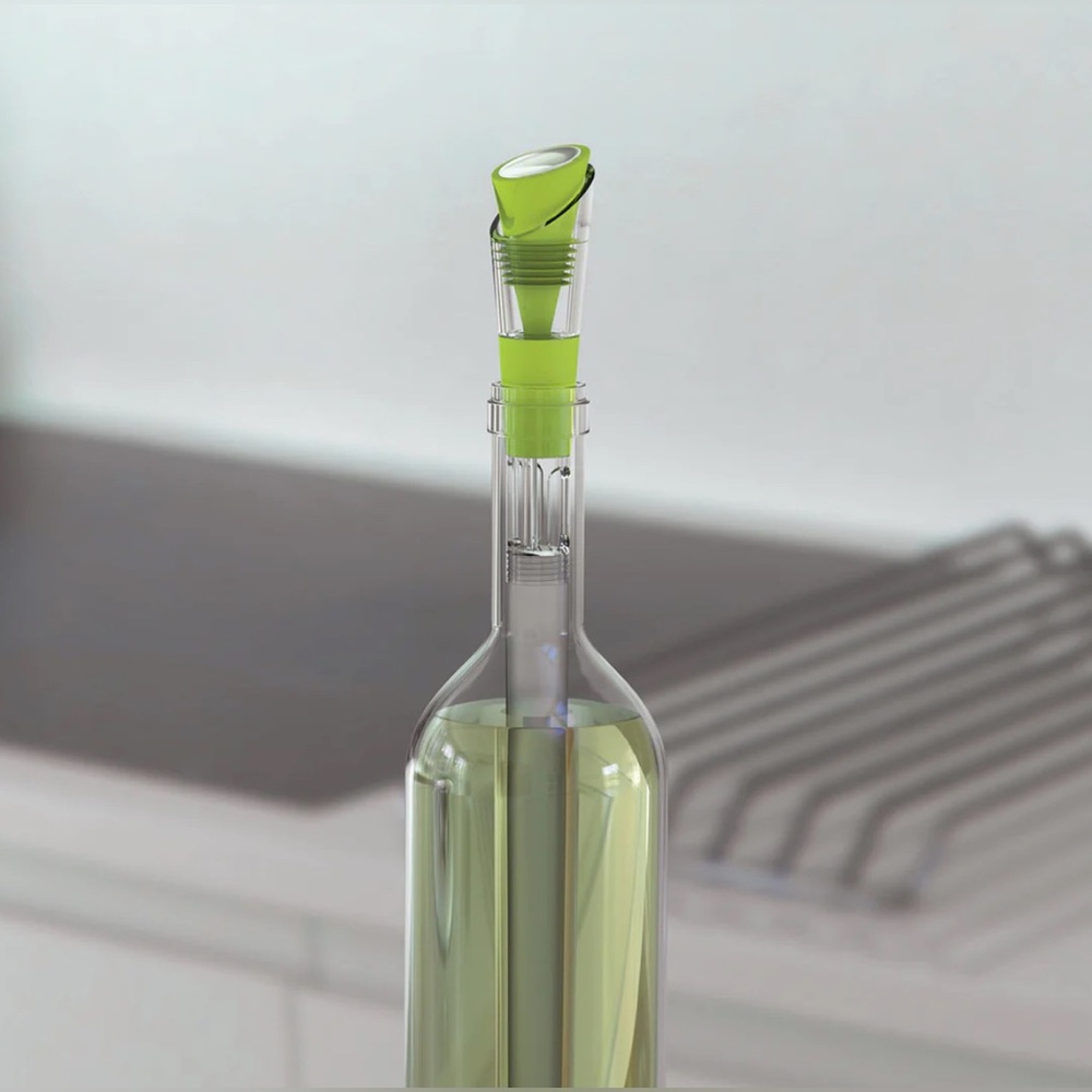 HOST chill cooling pour spout-green-NIB-pink & blue also available